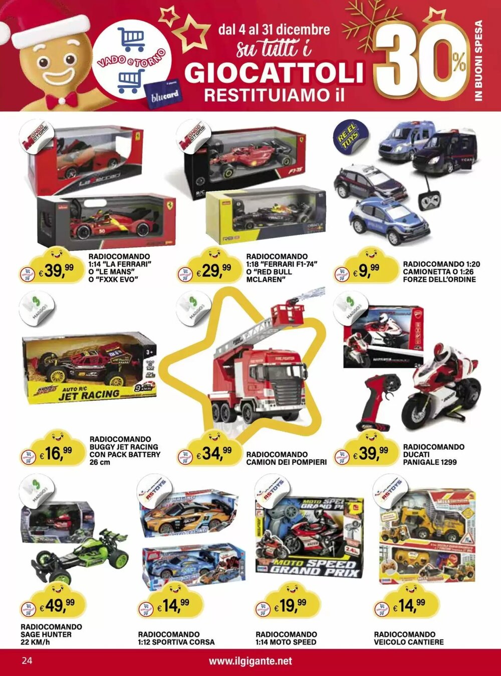 Volantino promozionale Il Gigante  valide dal 04/12/2025 - Pagina 24.