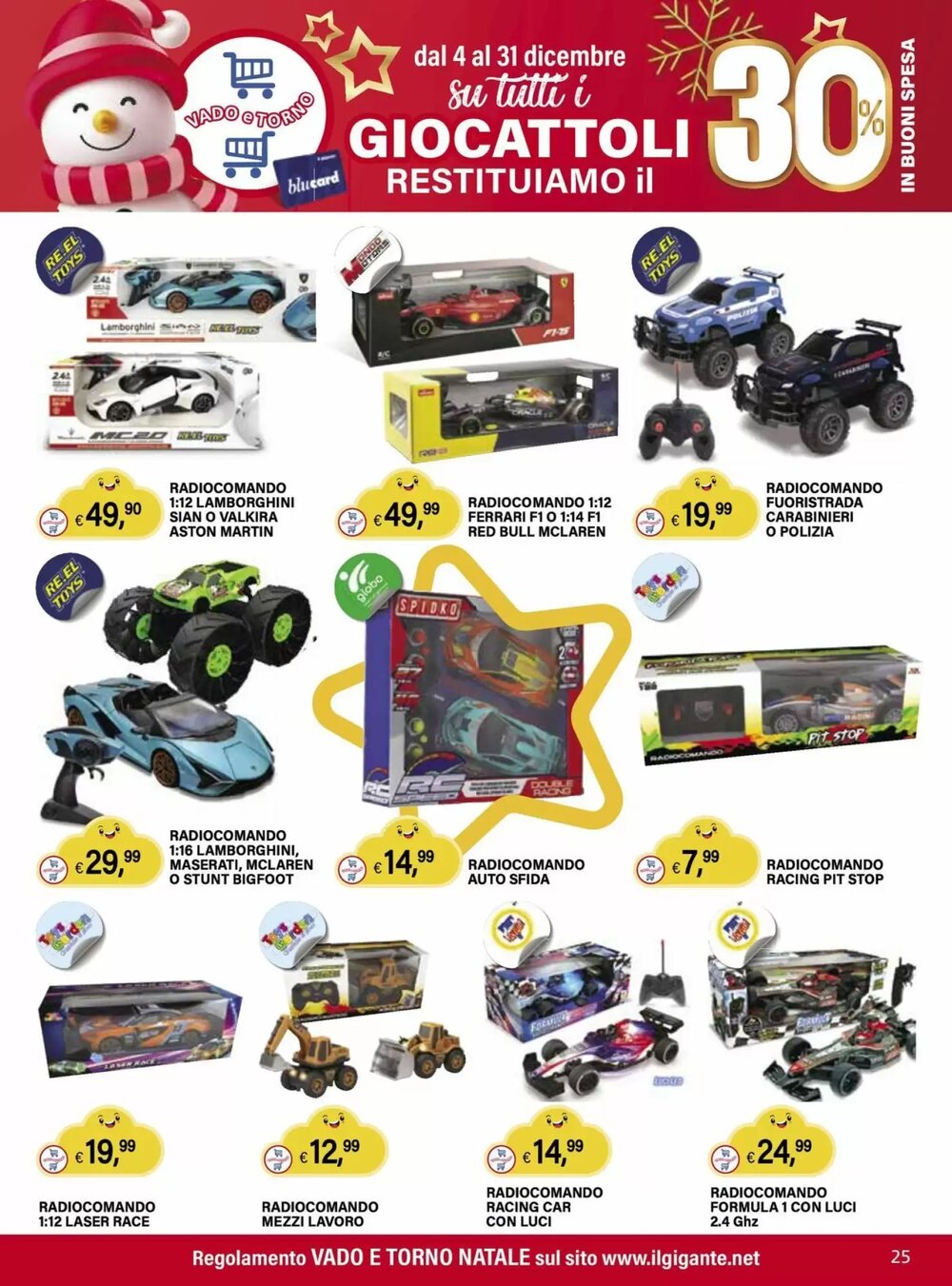 Volantino promozionale Il Gigante  valide dal 04/12/2025 - Pagina 25.