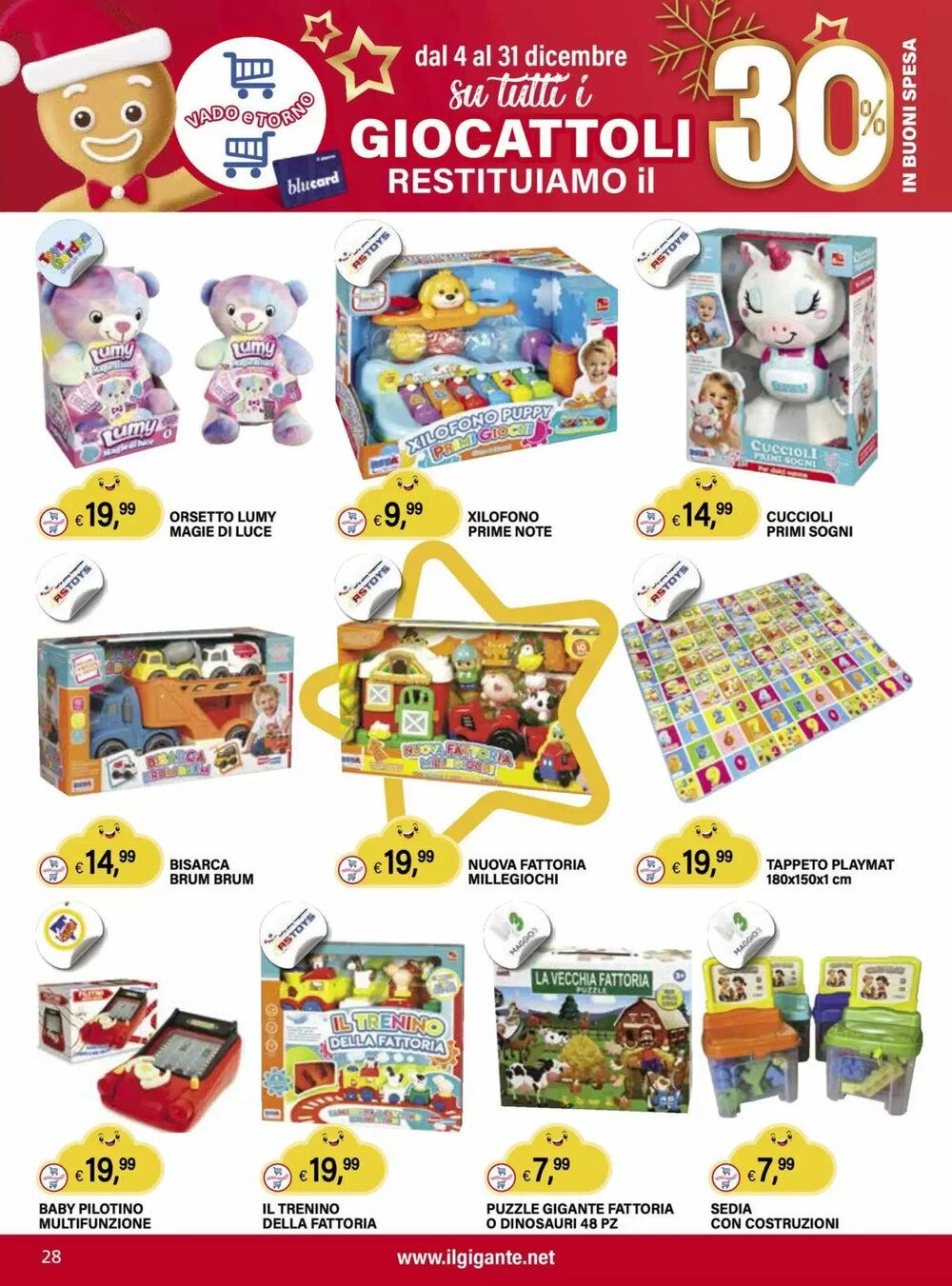 Volantino promozionale Il Gigante  valide dal 04/12/2025 - Pagina 28.