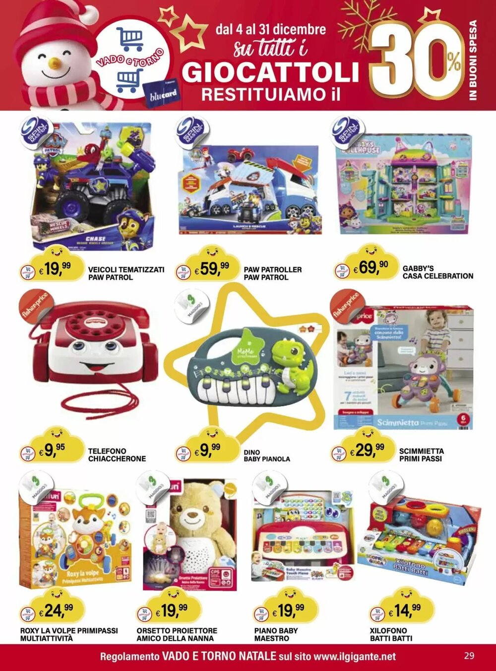 Volantino promozionale Il Gigante  valide dal 04/12/2025 - Pagina 29.