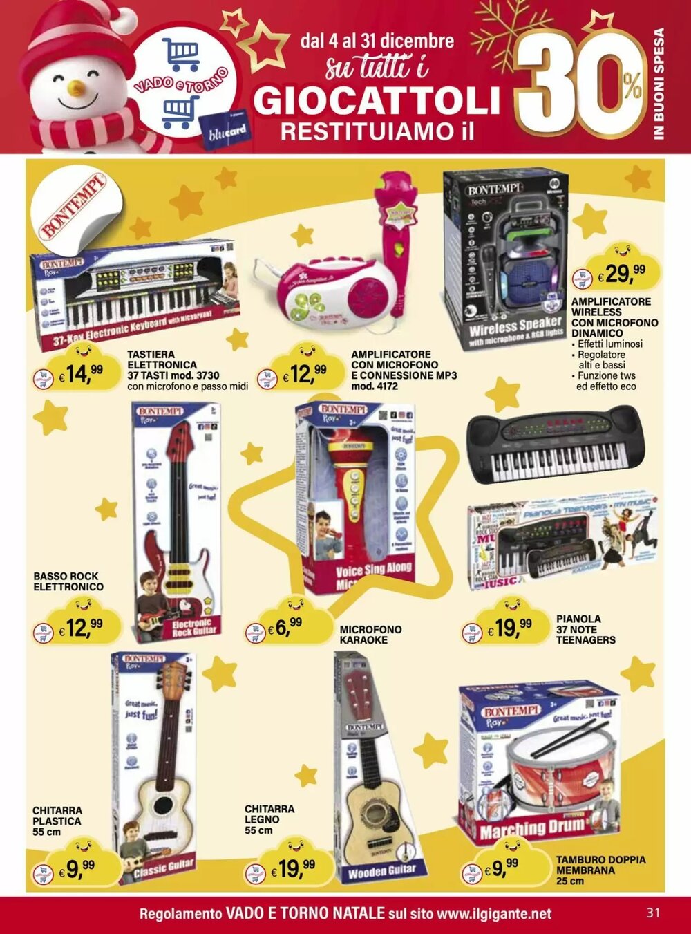 Volantino promozionale Il Gigante  valide dal 04/12/2025 - Pagina 31.