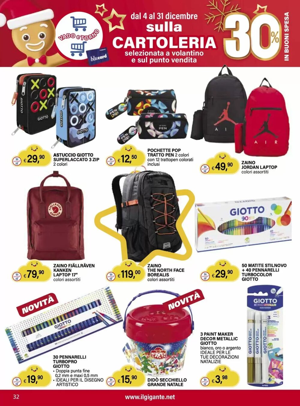 Volantino promozionale Il Gigante  valide dal 04/12/2025 - Pagina 32.