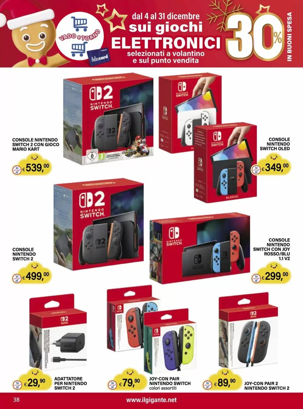 Volantino promozionale Il Gigante  valide dal 04/12/2025 - Pagina 38.