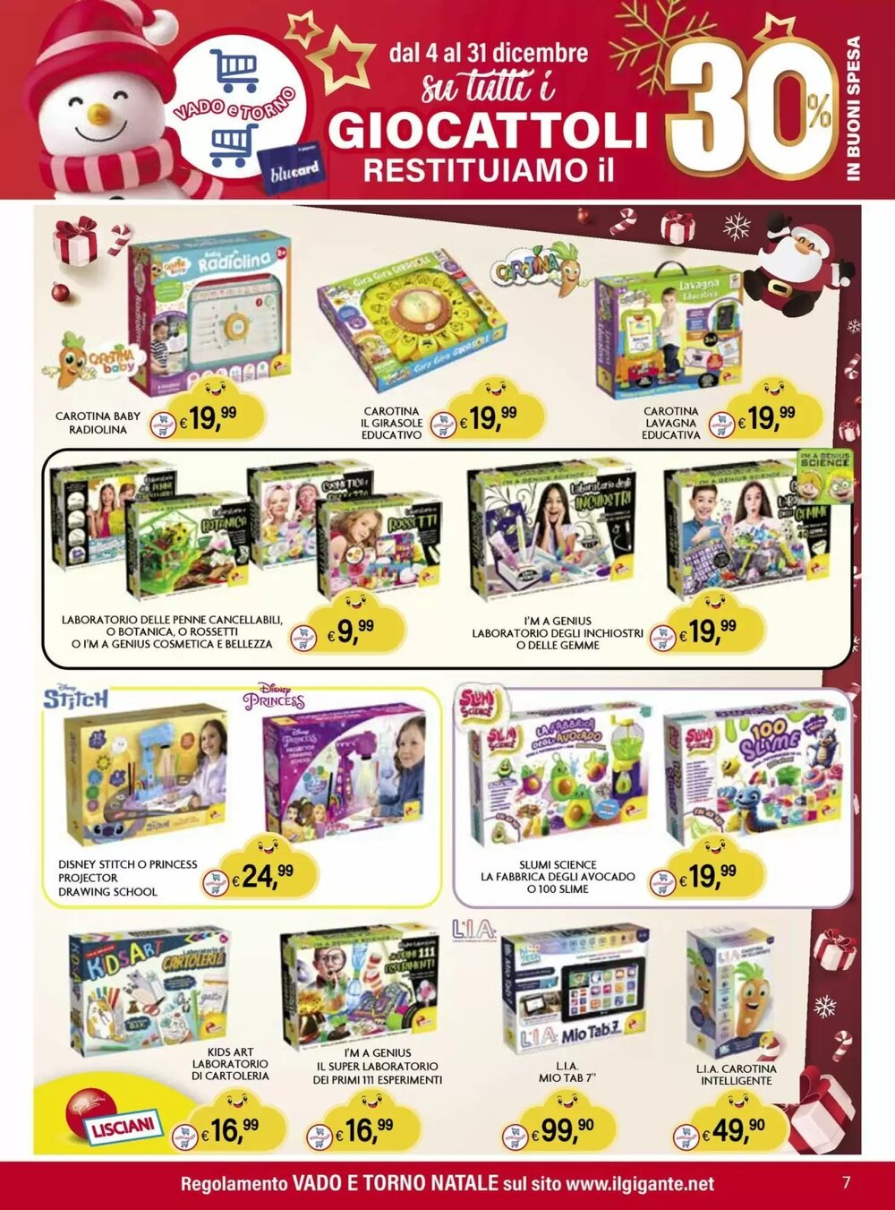 Volantino promozionale Il Gigante  valide dal 04/12/2025 - Pagina 7.