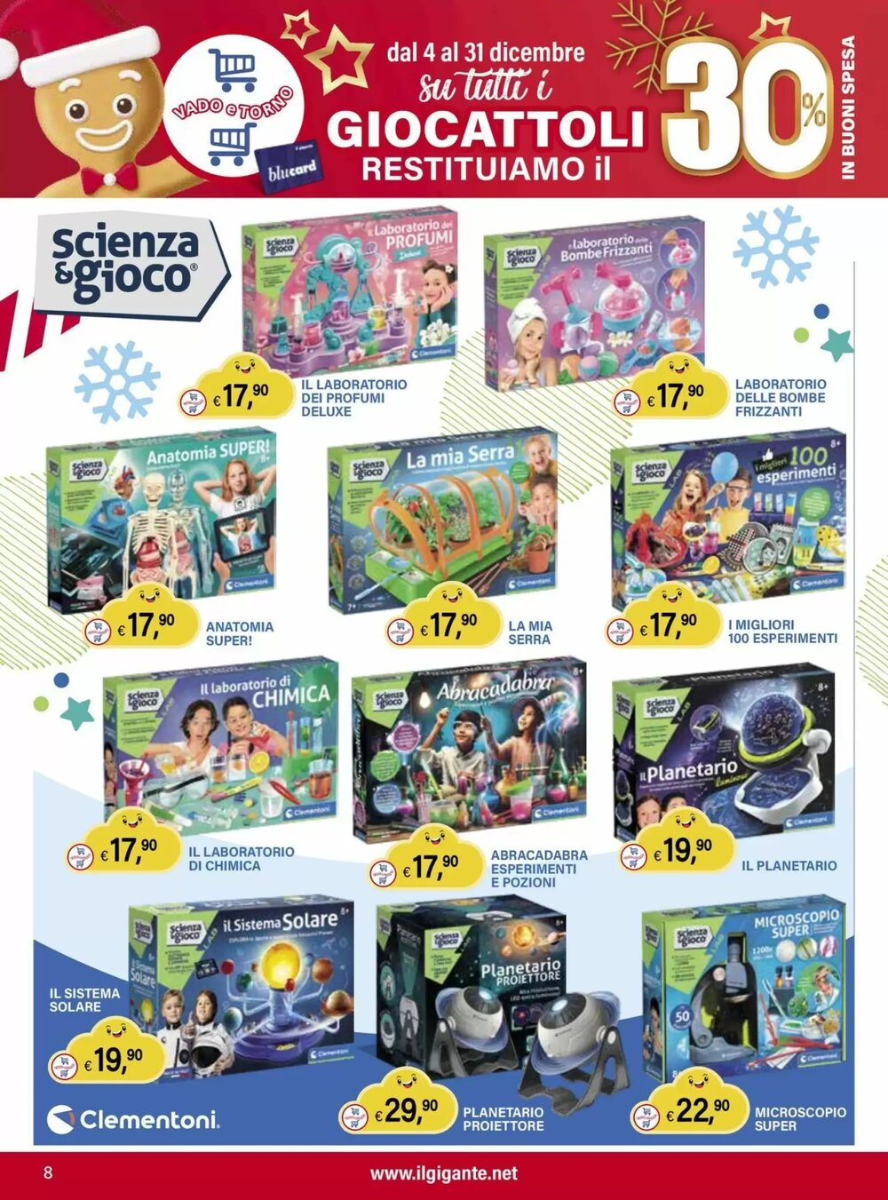 Volantino promozionale Il Gigante  valide dal 04/12/2025 - Pagina 8.