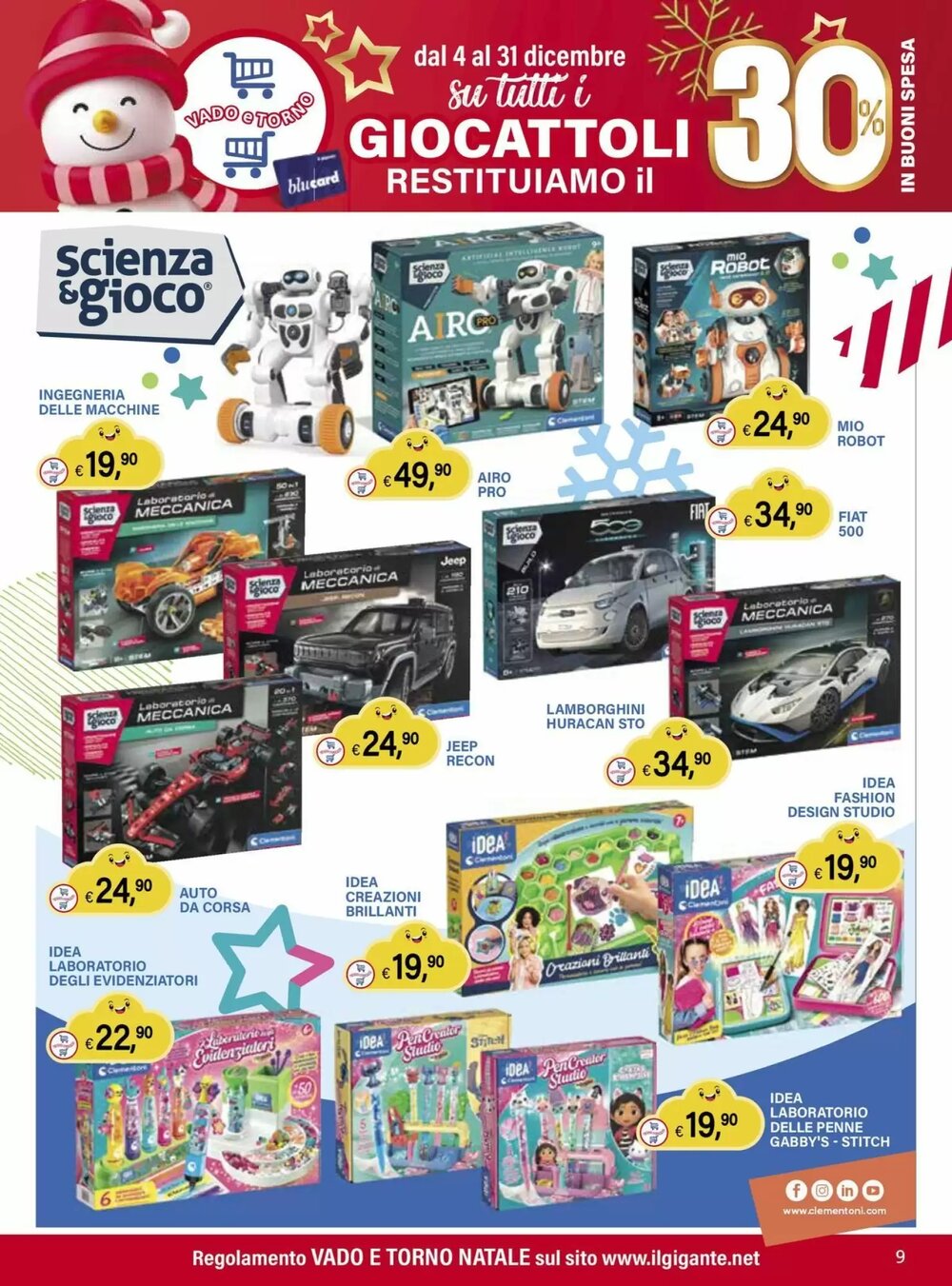 Volantino promozionale Il Gigante  valide dal 04/12/2025 - Pagina 9.