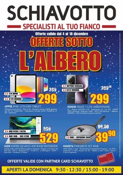 Volantino promozionale Schiavotto  valide dal 04/12/2025