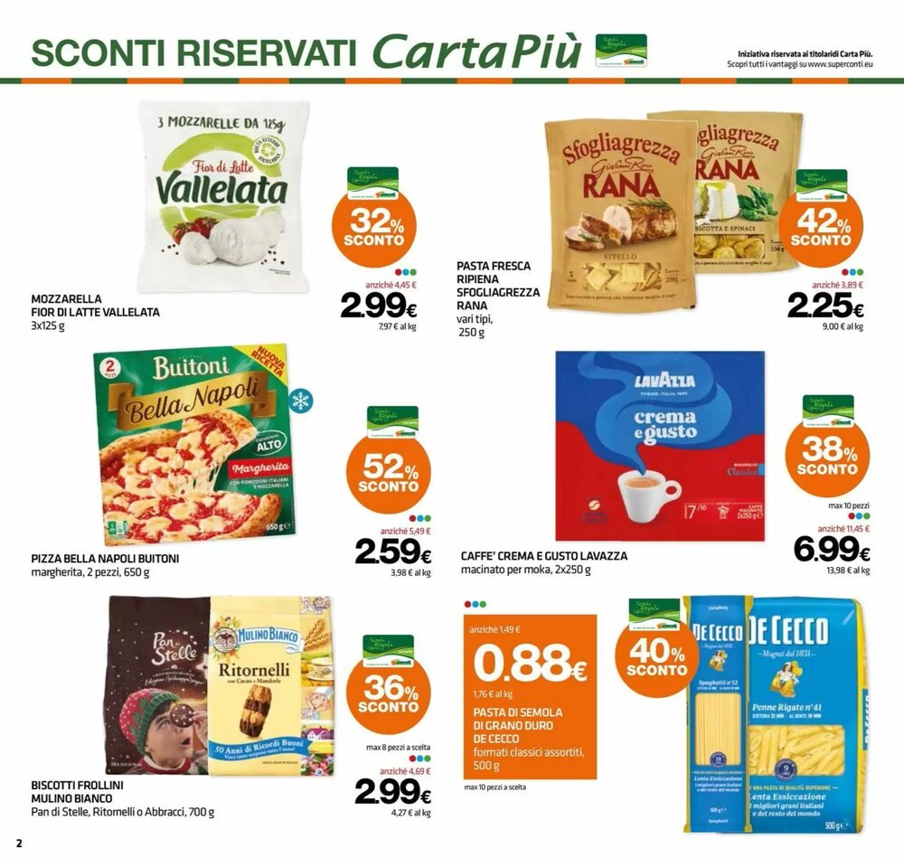 Volantino promozionale Superconti  valide dal 04/12/2025 - Pagina 2.