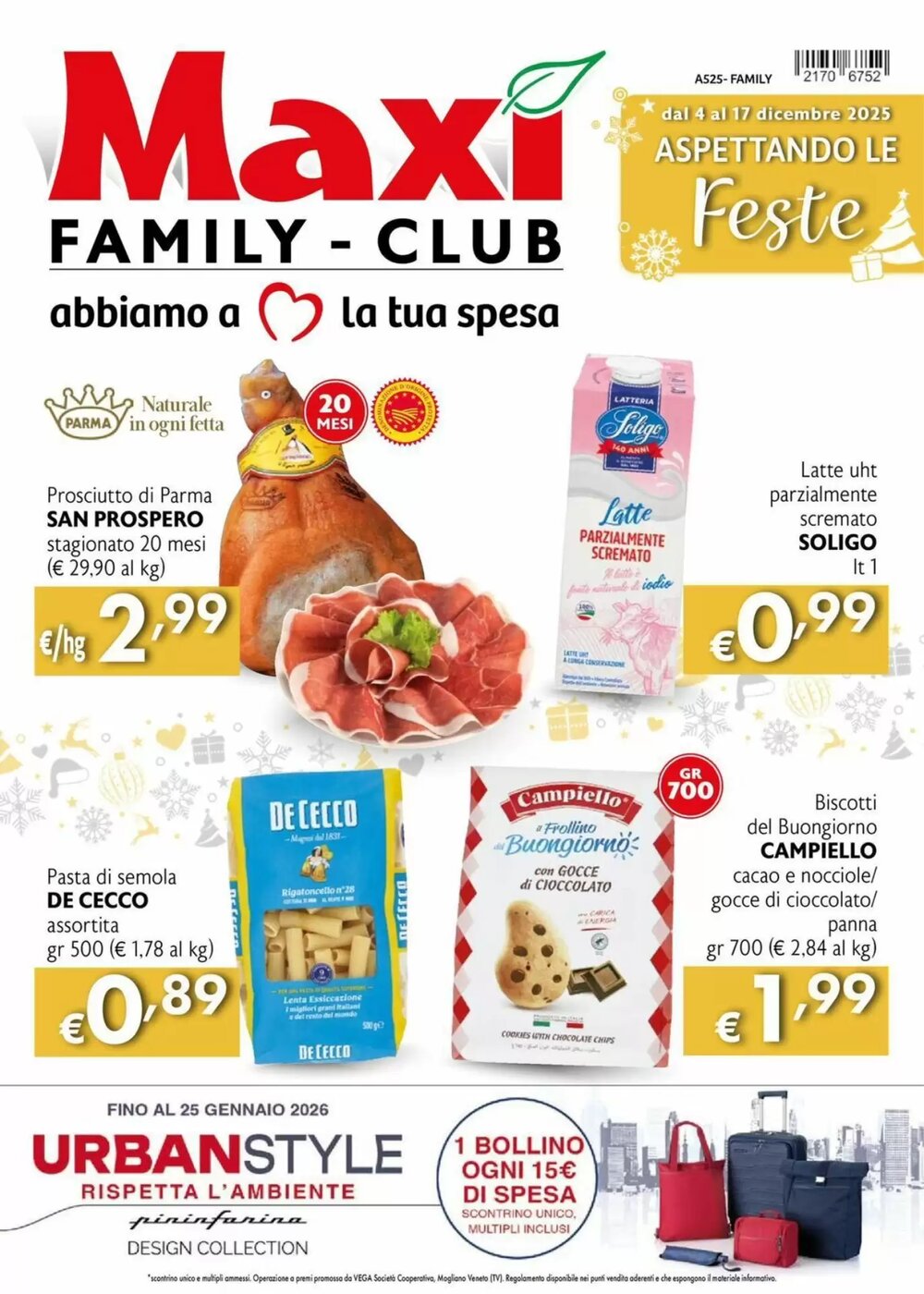 Volantino promozionale Maxi Family  valide dal 04/12/2025 - Pagina 1.