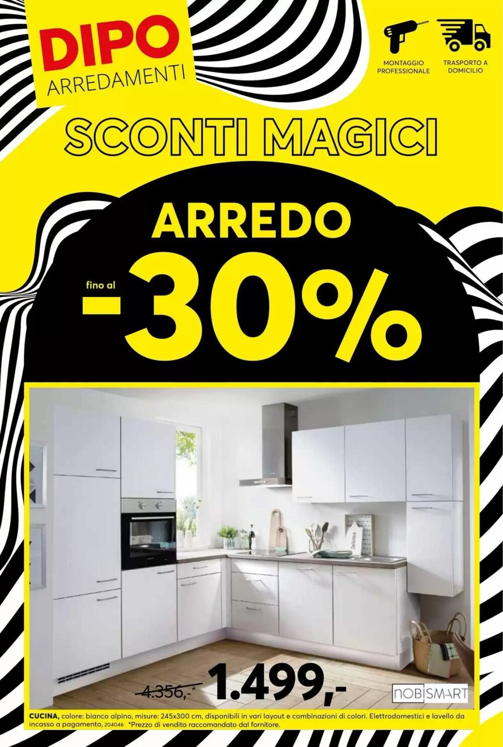 Volantino promozionale Dipo Arredamenti  valide dal 04/12/2025 - Pagina 1.