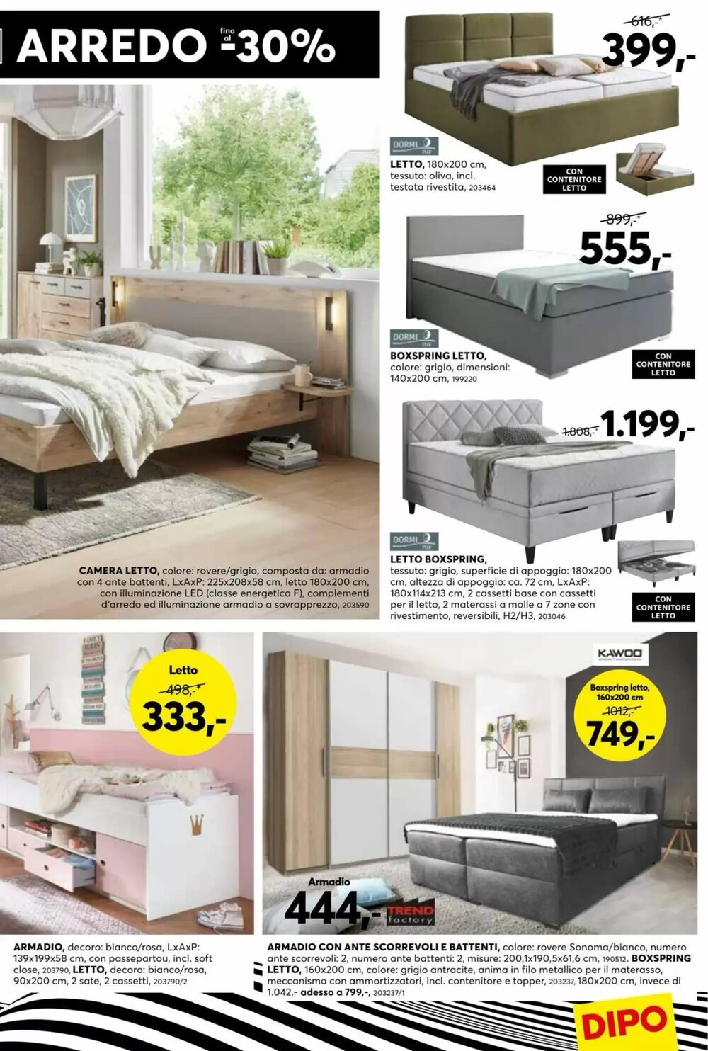 Volantino promozionale Dipo Arredamenti  valide dal 04/12/2025 - Pagina 11.