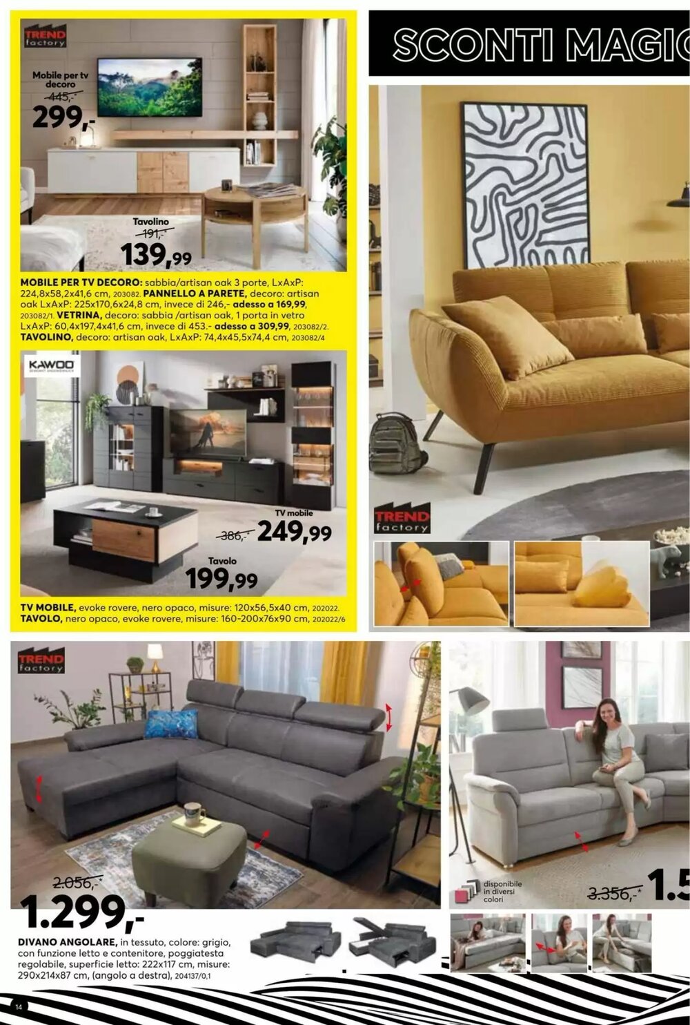 Volantino promozionale Dipo Arredamenti  valide dal 04/12/2025 - Pagina 14.