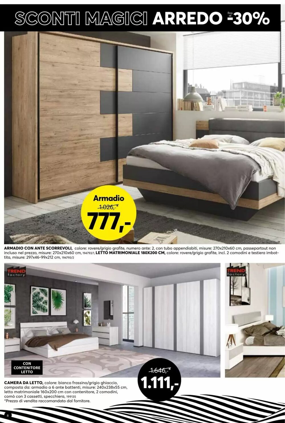 Volantino promozionale Dipo Arredamenti  valide dal 04/12/2025 - Pagina 8.