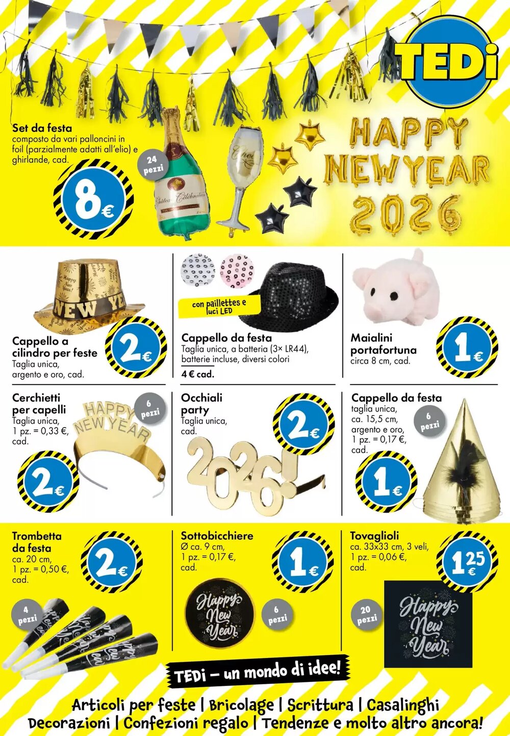 Volantino promozionale Tedi  valide dal 04/12/2025 - Pagina 4.