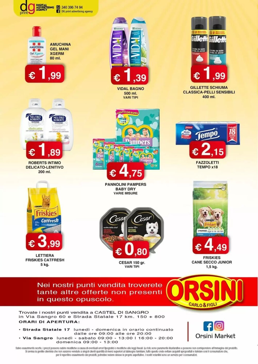 Volantino promozionale Orsini Market  valide dal 04/12/2025 - Pagina 12.