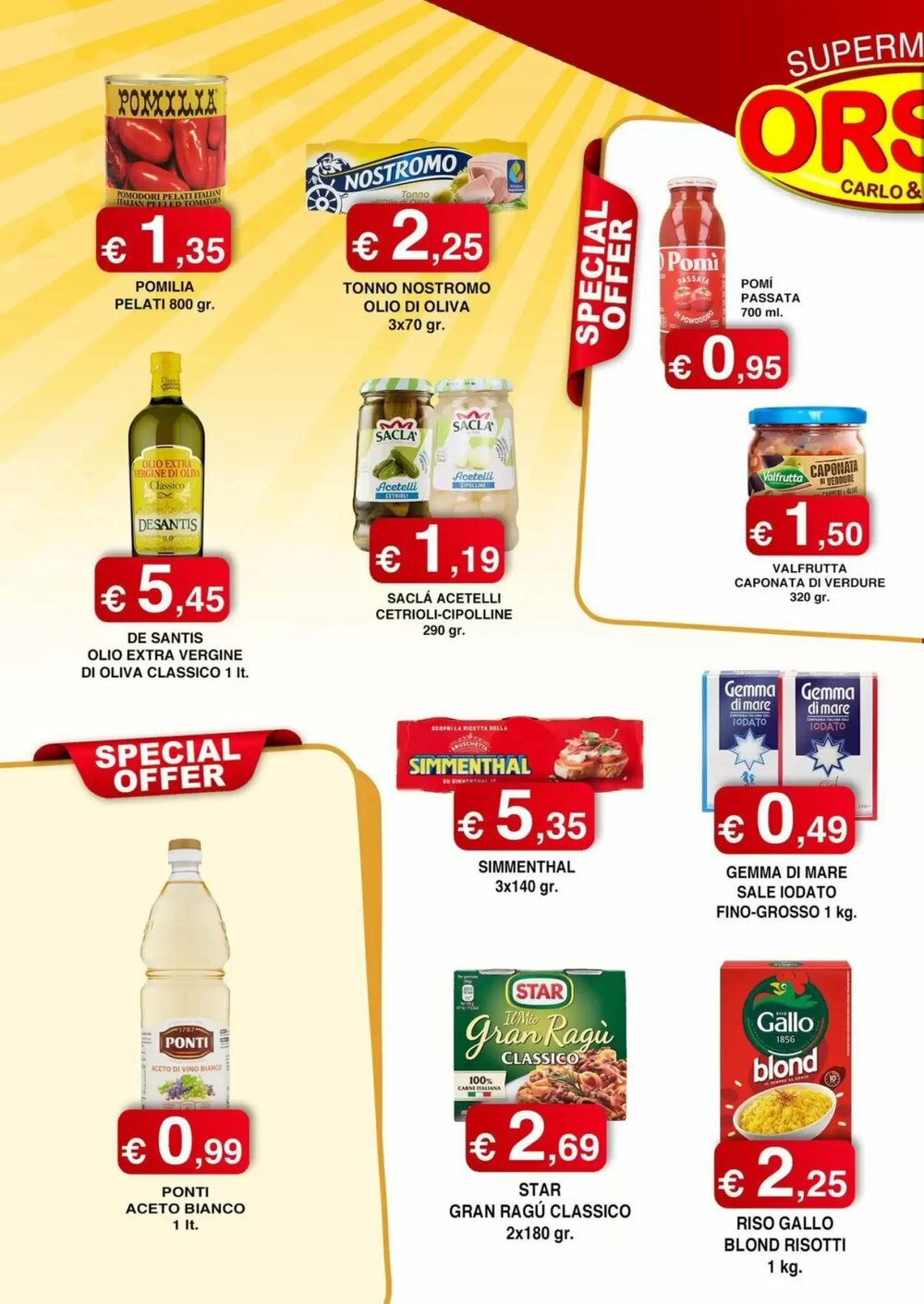 Volantino promozionale Orsini Market  valide dal 04/12/2025 - Pagina 4.