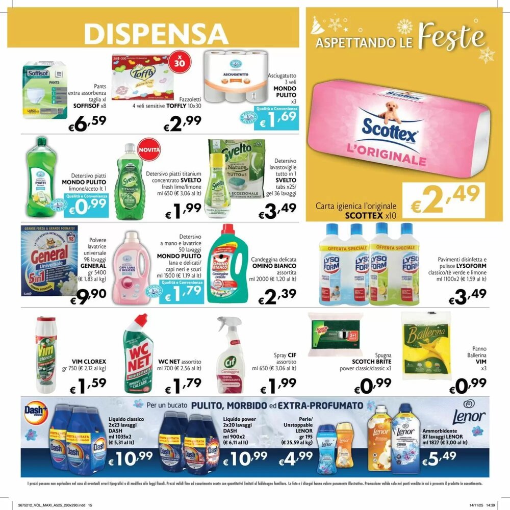 Volantino promozionale Centro Discount  valide dal 04/12/2025 - Pagina 15.