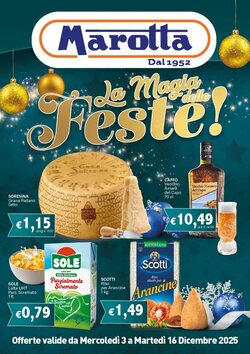 Volantino promozionale Marotta valide dal 04/12/2025