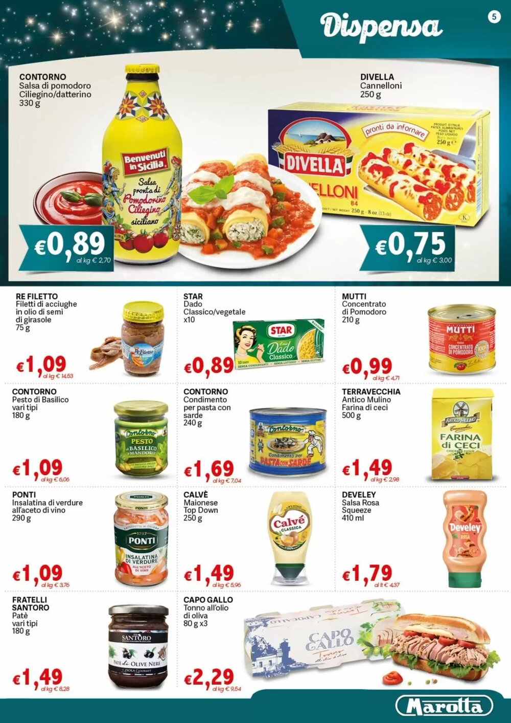 Volantino promozionale Marotta  valide dal 04/12/2025 - Pagina 5.