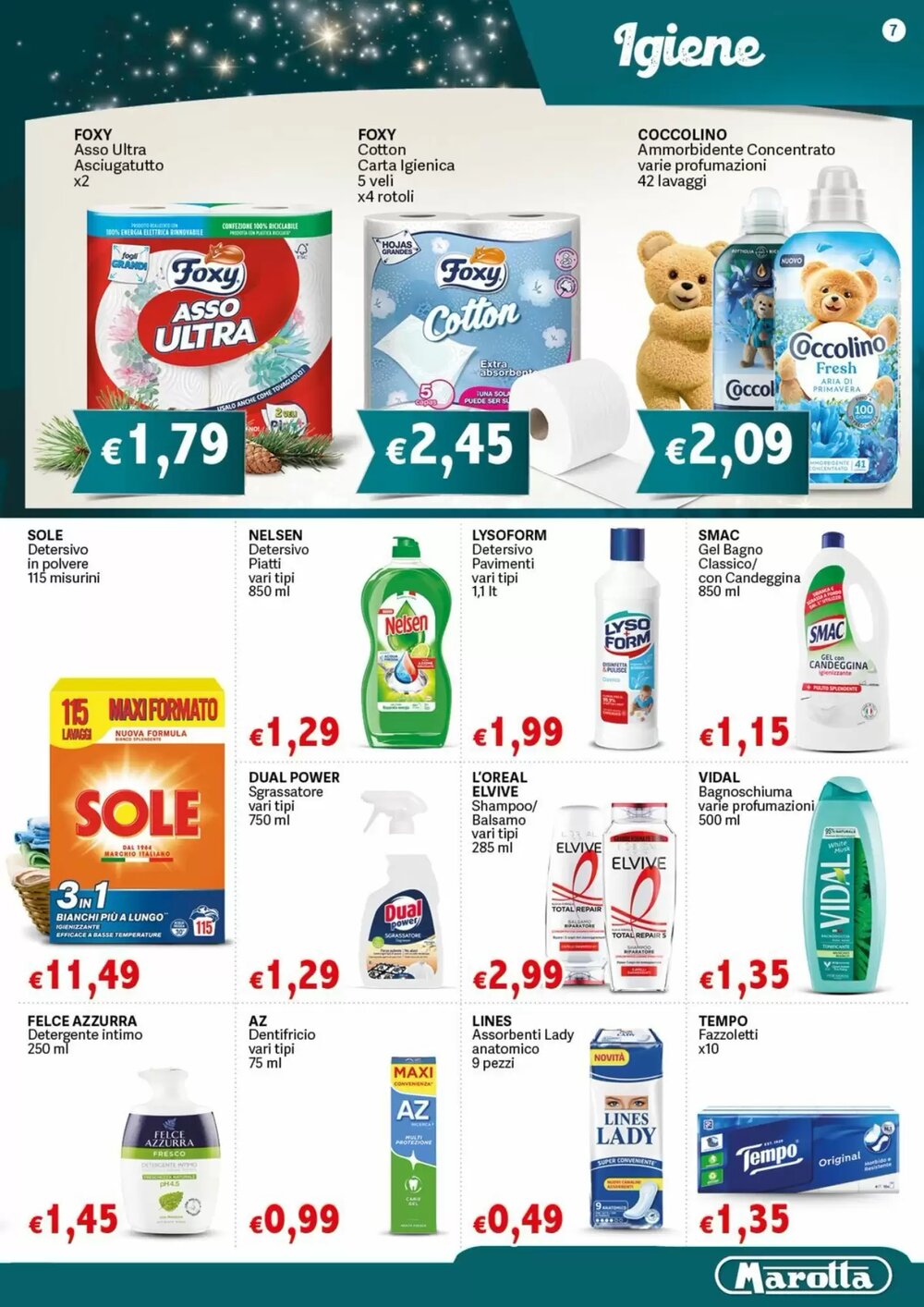 Volantino promozionale Marotta  valide dal 04/12/2025 - Pagina 7.