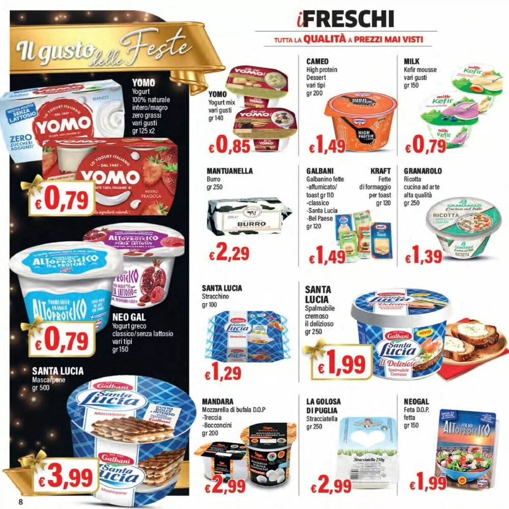 Volantino promozionale Mercati Alimentari  valide dal 04/12/2025 - Pagina 8.