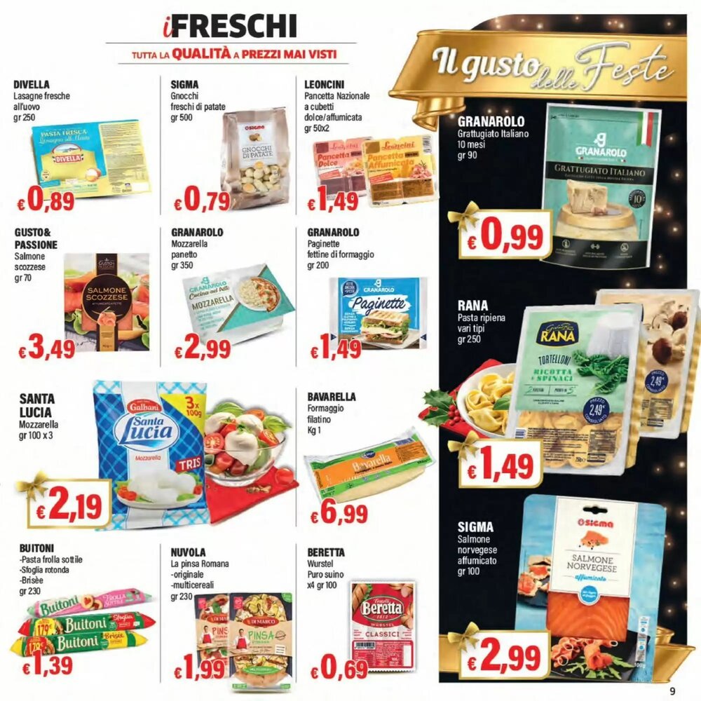 Volantino promozionale Mercati Alimentari  valide dal 04/12/2025 - Pagina 9.