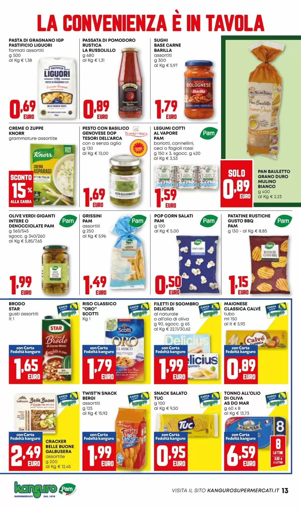 Volantino promozionale Kanguro  valide dal 04/12/2025 - Pagina 13.