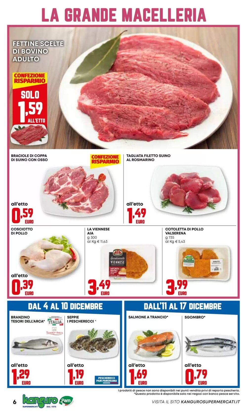 Volantino promozionale Kanguro  valide dal 04/12/2025 - Pagina 6.