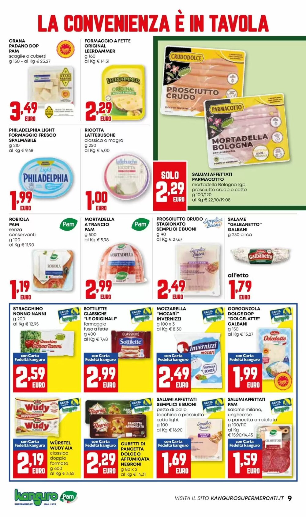 Volantino promozionale Kanguro  valide dal 04/12/2025 - Pagina 9.