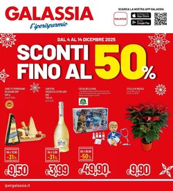 Volantino promozionale Galassia valide dal 04/12/2025