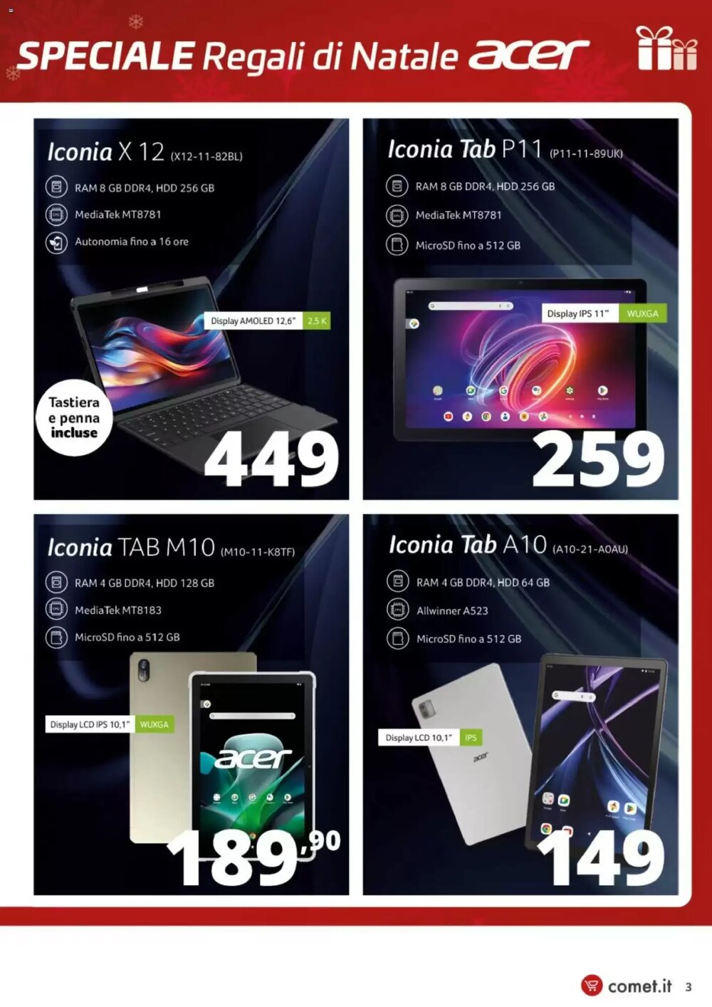 Volantino promozionale Comet  valide dal 04/12/2025 - Pagina 3.