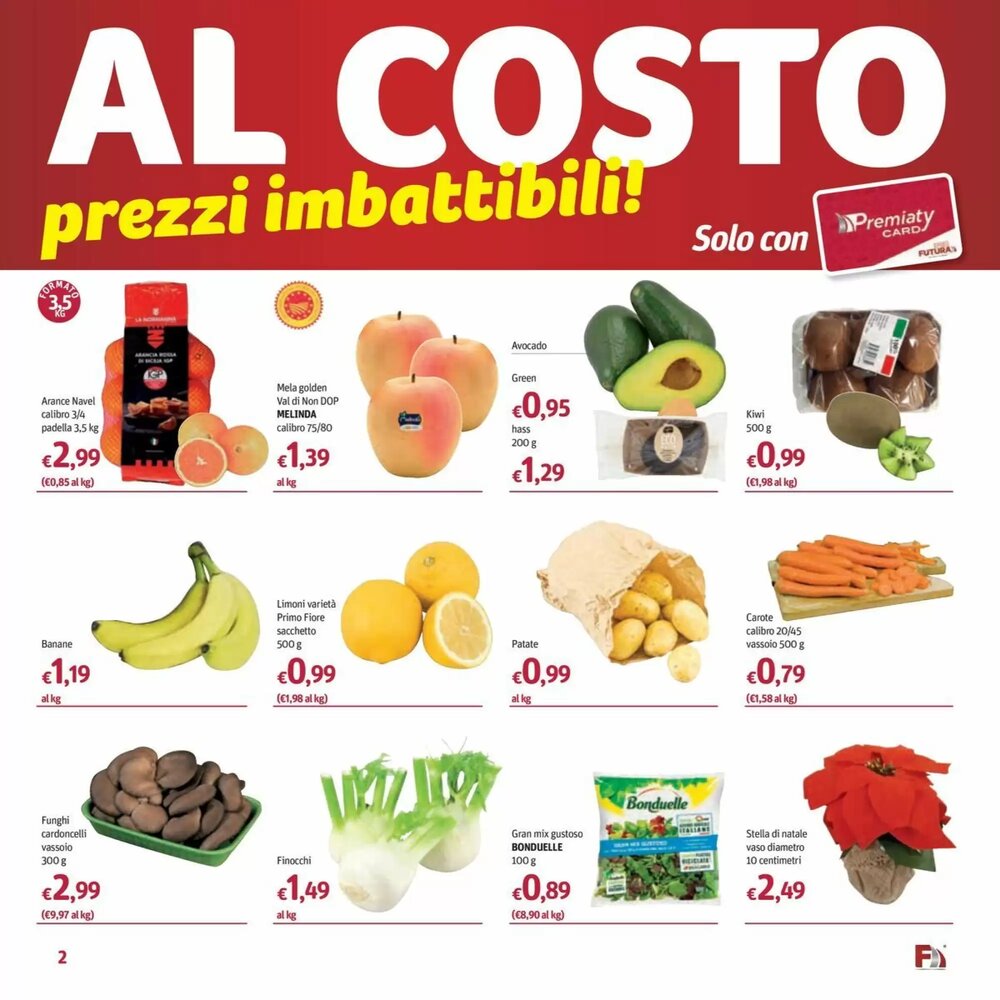 Volantino promozionale Futura Supermercati  valide dal 04/12/2025 - Pagina 2.