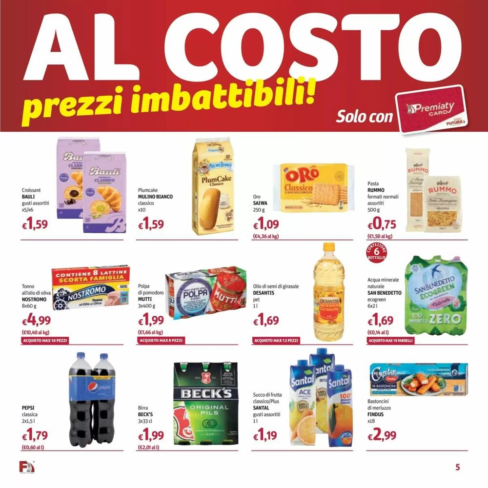 Volantino promozionale Futura Supermercati  valide dal 04/12/2025 - Pagina 5.