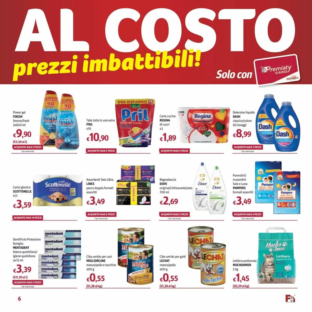 Volantino promozionale Futura Supermercati  valide dal 04/12/2025 - Pagina 6.