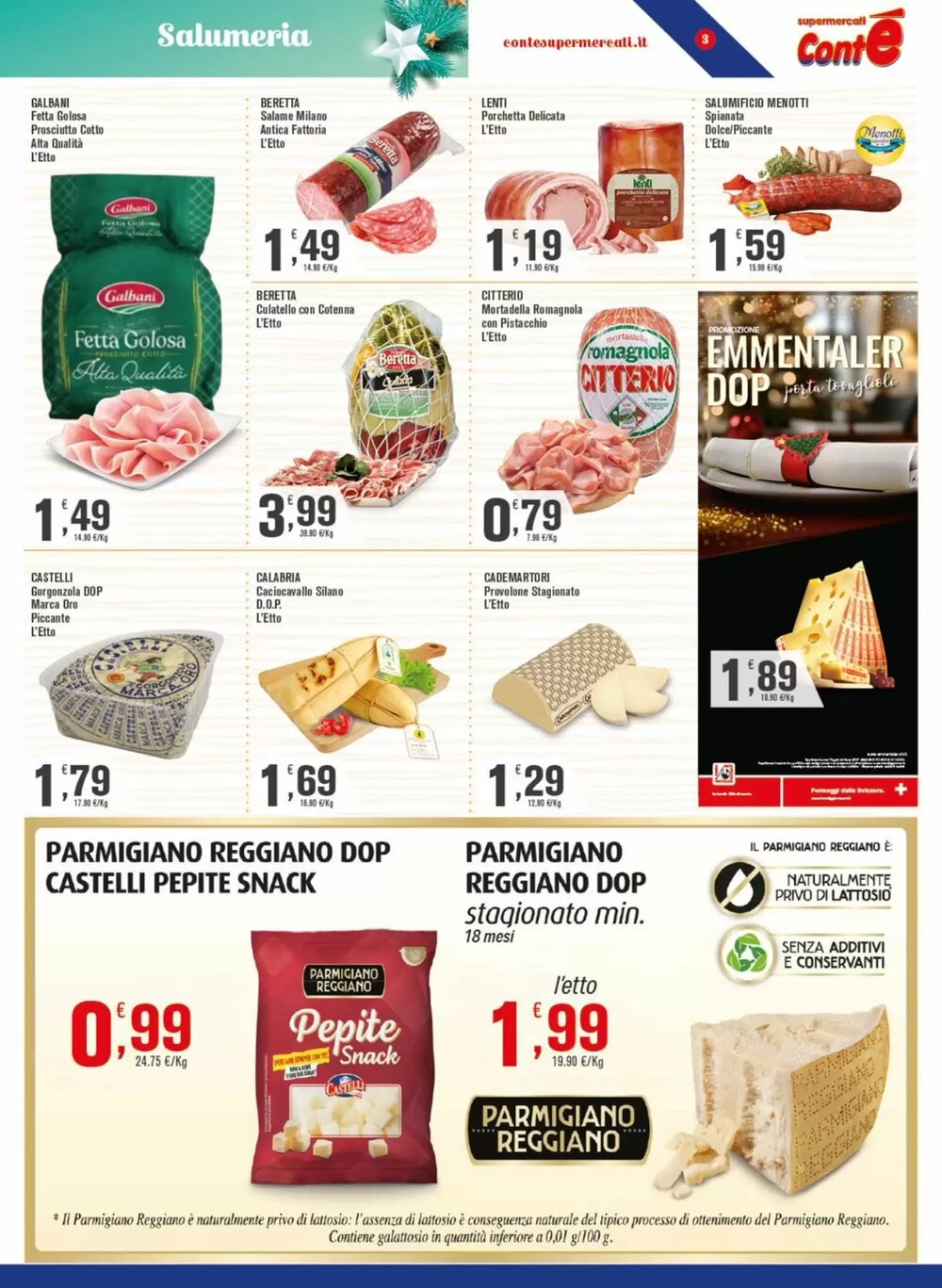 Volantino promozionale Conté Supermercati  valide dal 04/12/2025 - Pagina 3.