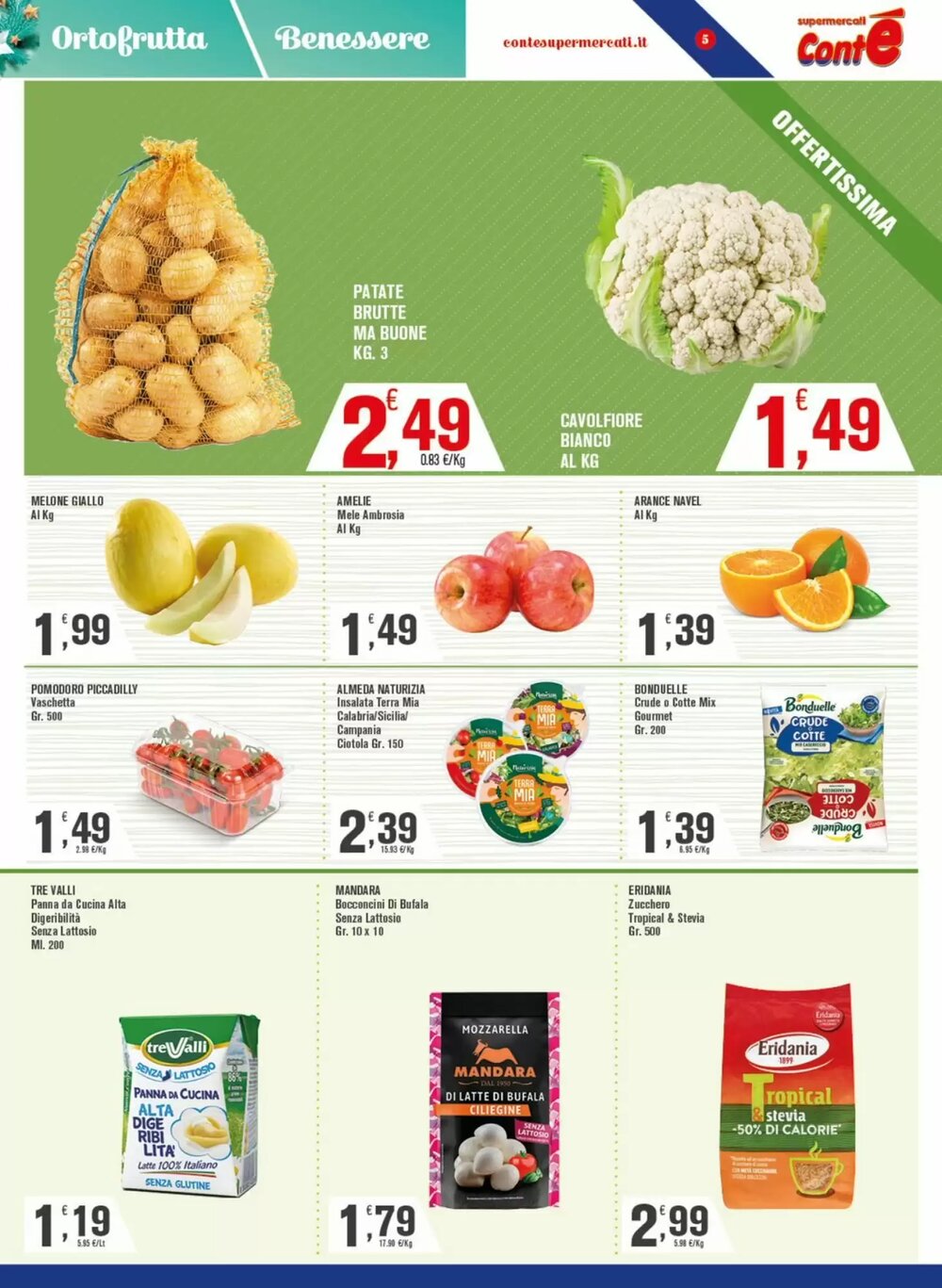 Volantino promozionale Conté Supermercati  valide dal 04/12/2025 - Pagina 5.