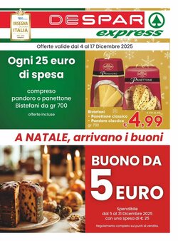 Volantino promozionale Despar valide dal 04/12/2025