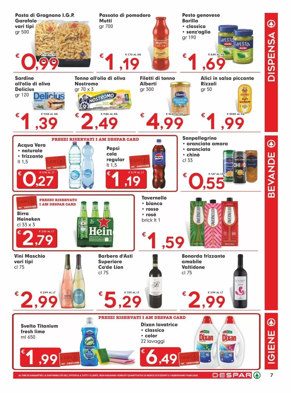 Volantino promozionale Despar  valide dal 04/12/2025 - Pagina 7.