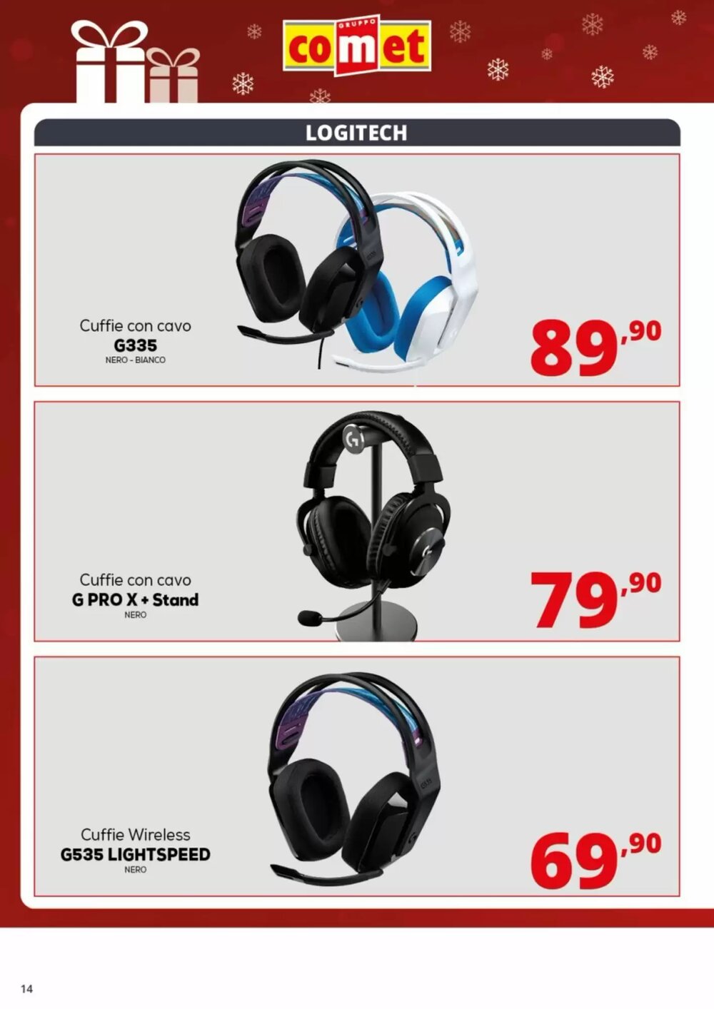 Volantino promozionale Comet  valide dal 04/12/2025 - Pagina 14.