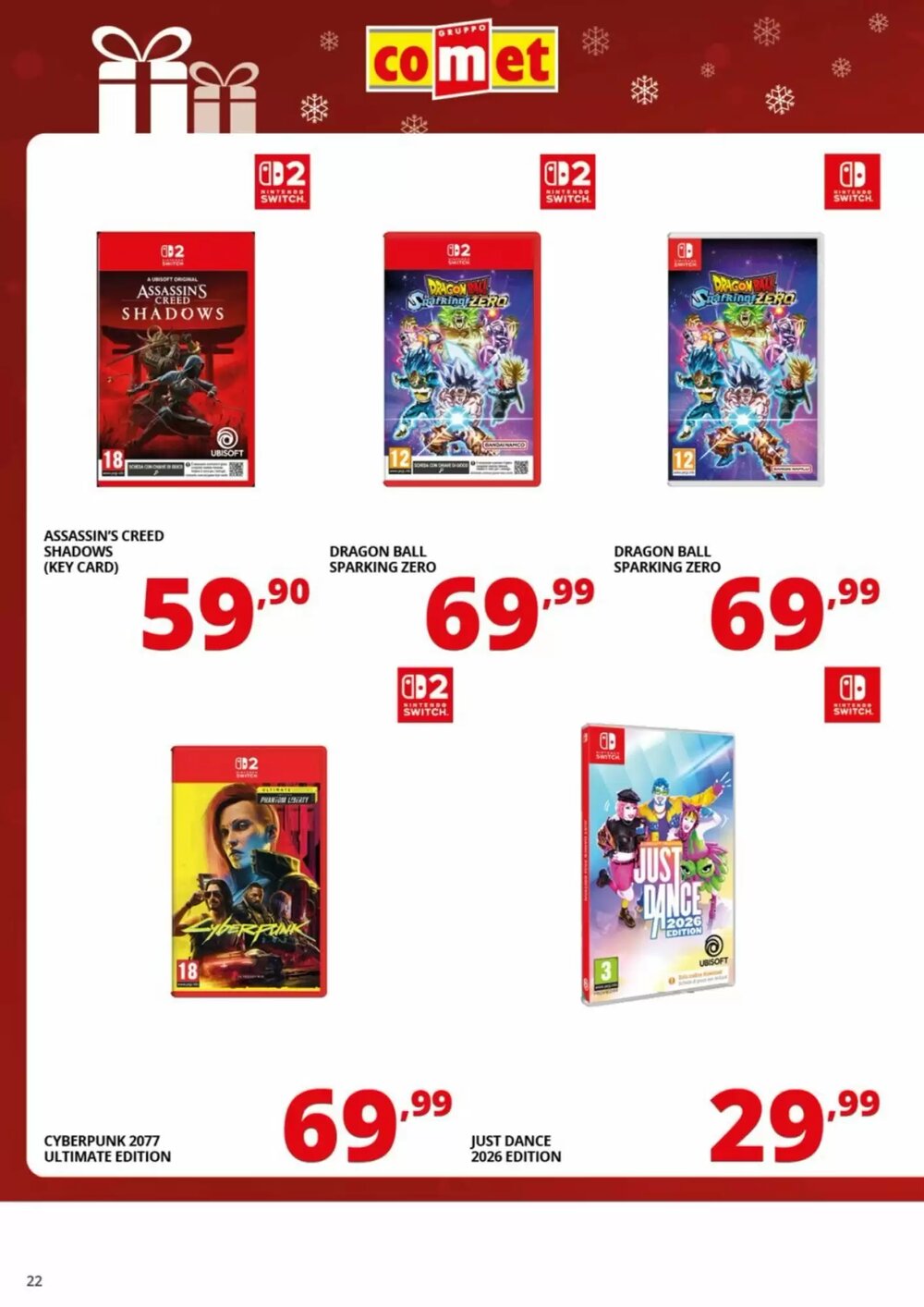 Volantino promozionale Comet  valide dal 04/12/2025 - Pagina 22.