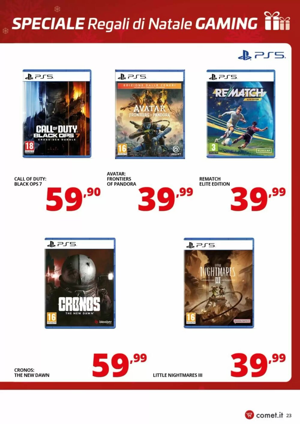 Volantino promozionale Comet  valide dal 04/12/2025 - Pagina 23.