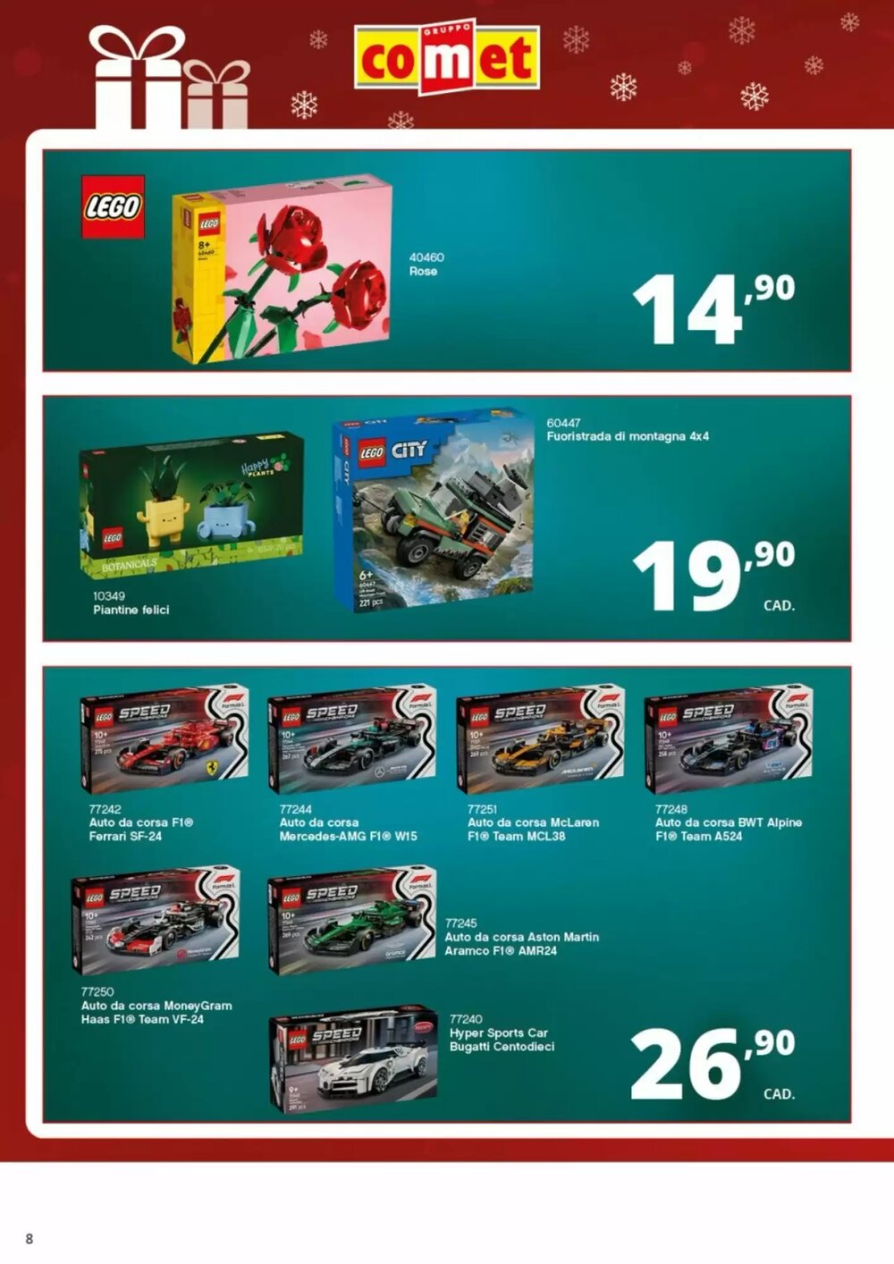 Volantino promozionale Comet  valide dal 04/12/2025 - Pagina 8.