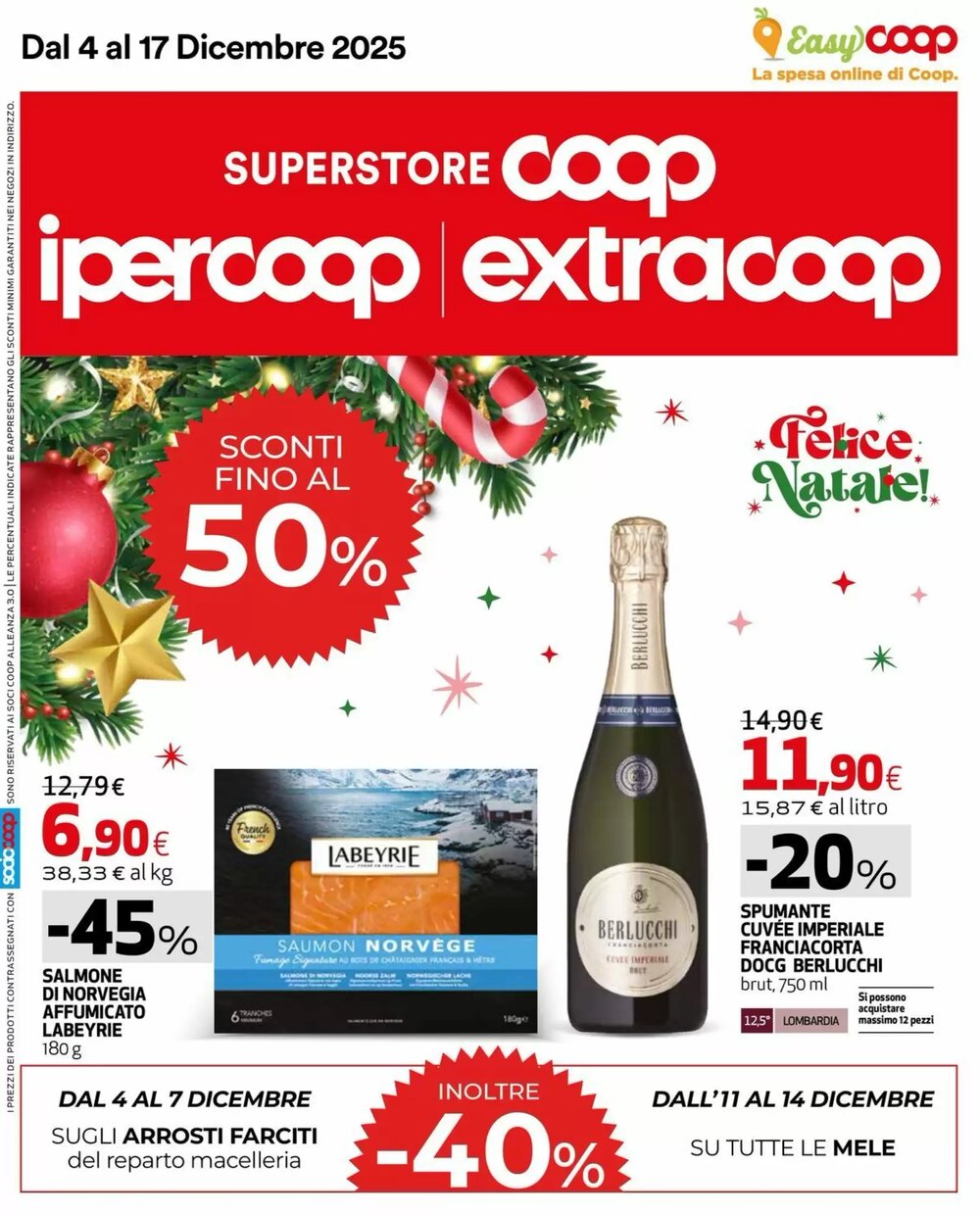 Volantino promozionale Coop Superstore  valide dal 04/12/2025 - Pagina 1.