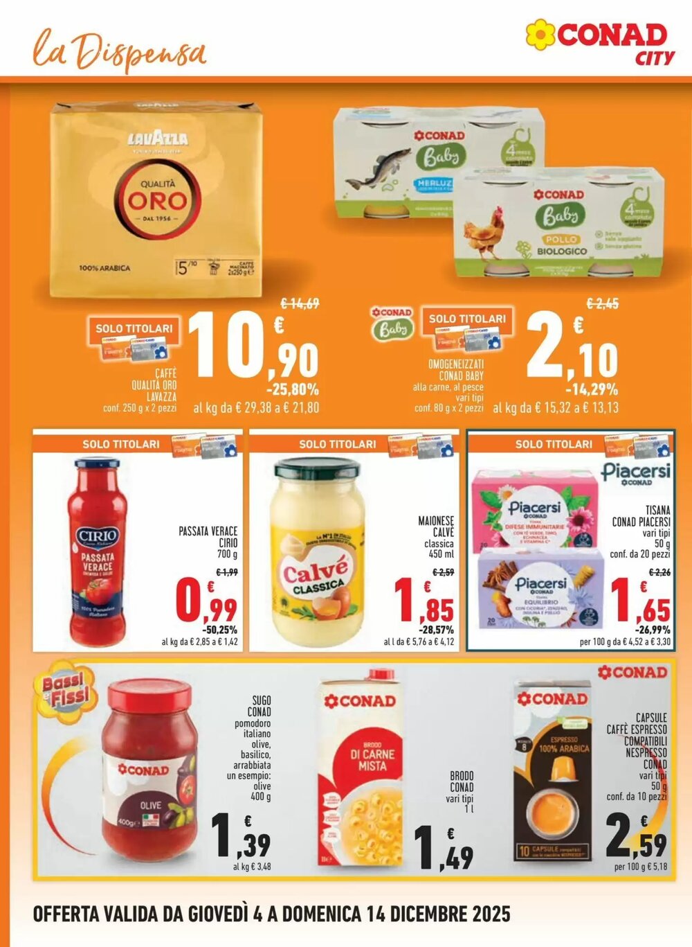 Volantino promozionale Conad City  valide dal 04/12/2025 - Pagina 8.