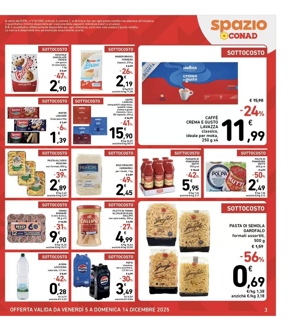 Volantino promozionale Spazio Conad  valide dal 05/12/2025 - Pagina 3.