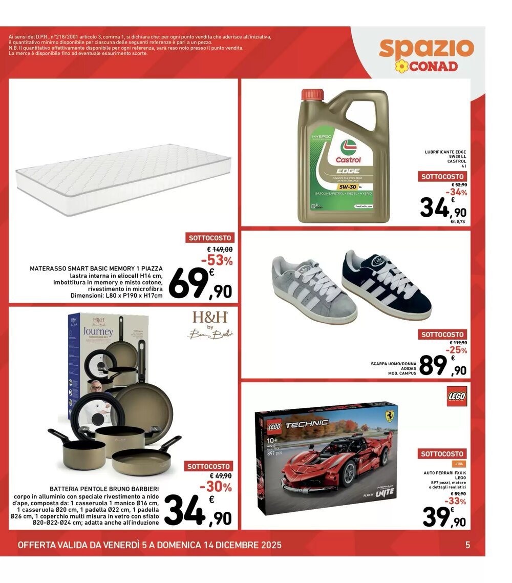 Volantino promozionale Spazio Conad  valide dal 05/12/2025 - Pagina 5.