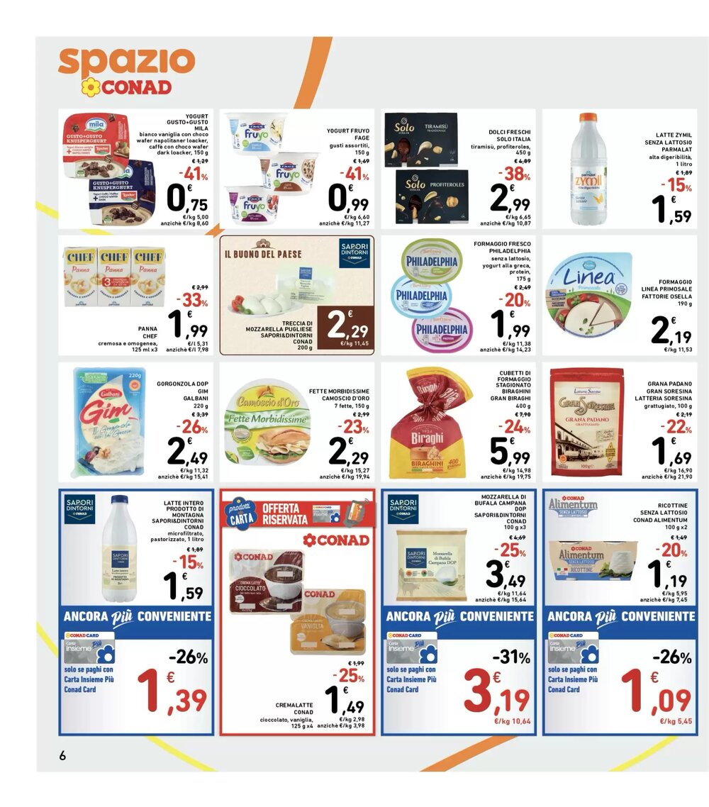 Volantino promozionale Spazio Conad  valide dal 05/12/2025 - Pagina 6.