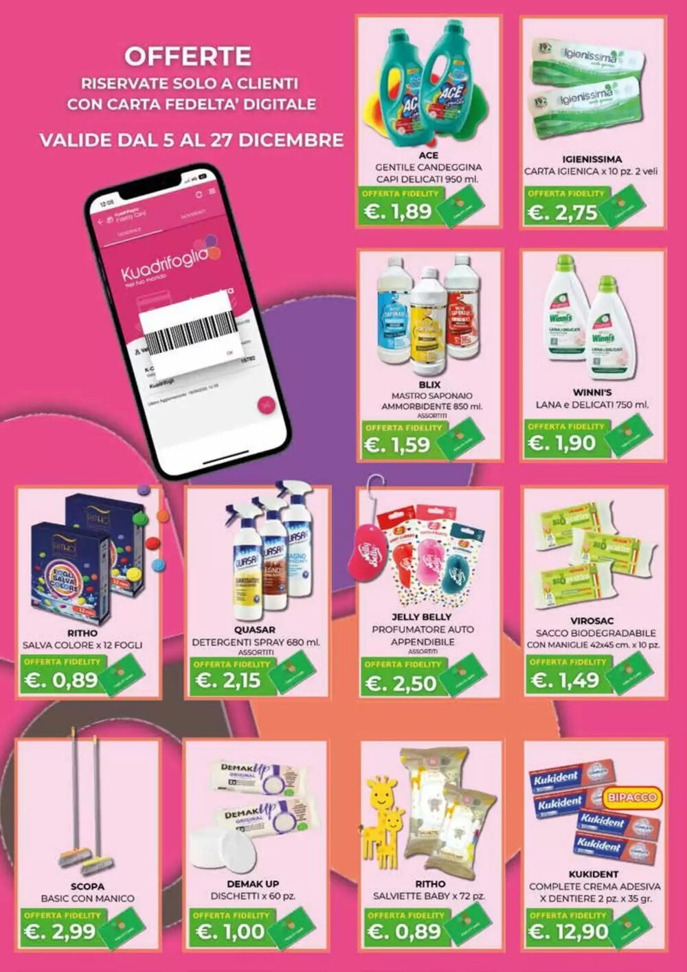 Volantino promozionale Kuadrifoglio  valide dal 05/12/2025 - Pagina 2.