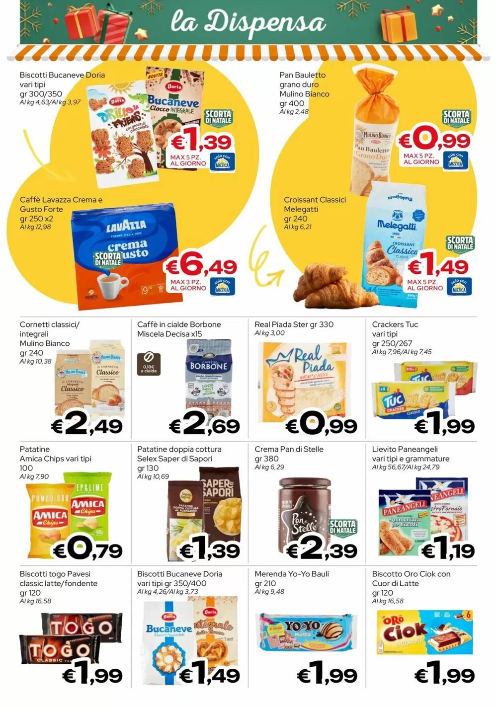 Volantino promozionale MAX Supermercati  valide dal 05/12/2025 - Pagina 12.