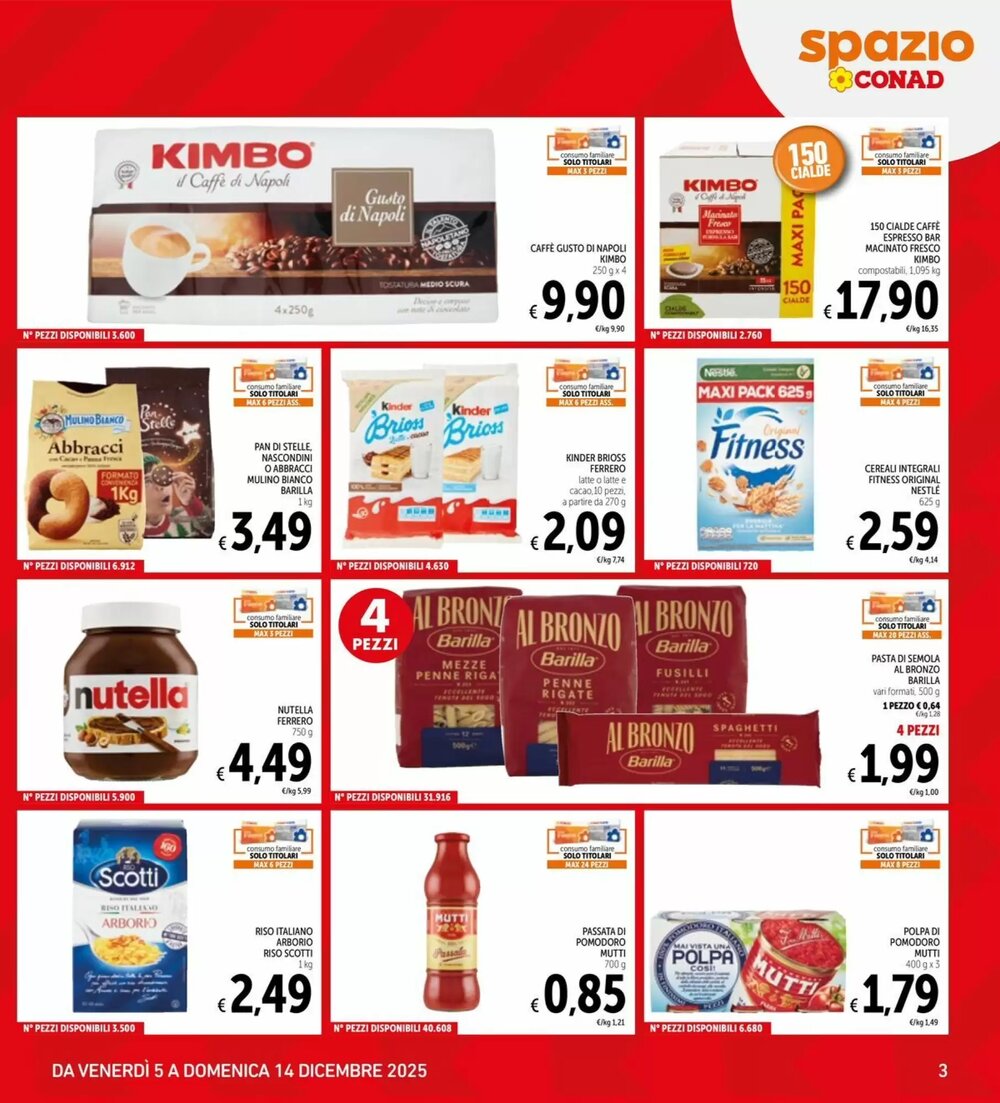 Volantino promozionale Spazio Conad  valide dal 05/12/2025 - Pagina 3.